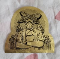 Image 1 of BE NOT AFRAID YOU DONUT Vinyl Sticker