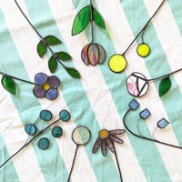 Image 1 of Stained Glass Flowers