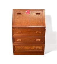 Image 1 of G Plan Fresco Vintage Mid Century Danish Design Teak Bureau