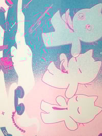 Image 2 of Salary Cat  Riso Print