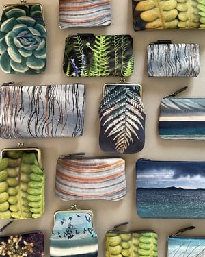 Image of Reed reflection, wash bag, make-up, travel zipper pouch