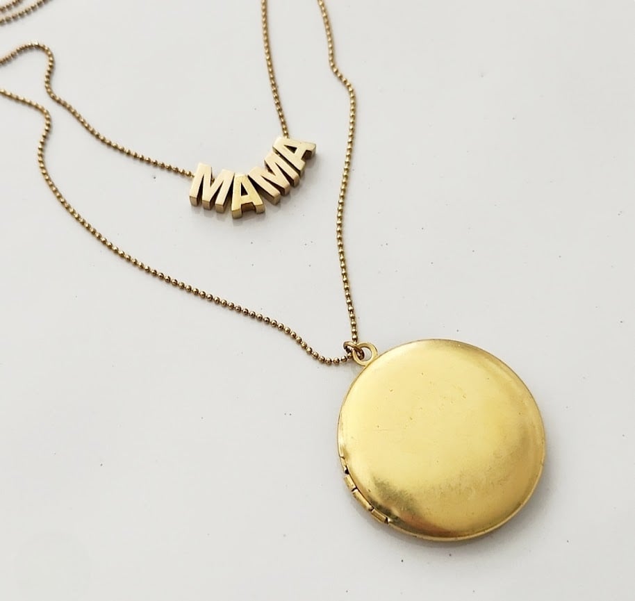 Image of The MAMA Locket Necklace 