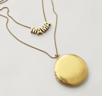 Image 1 of The MAMA Locket Necklace 