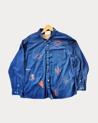 Image 1 of Fereday — Cowboy Indigo Shirt — 2XL