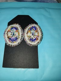 Handbeaded earrings 