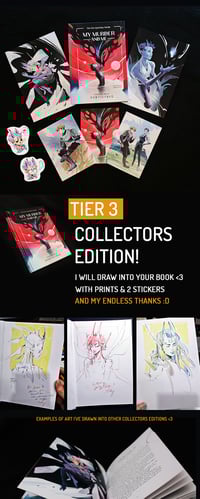 ✷ TIER 3 ✷ Collectors Edition with an original drawing <3