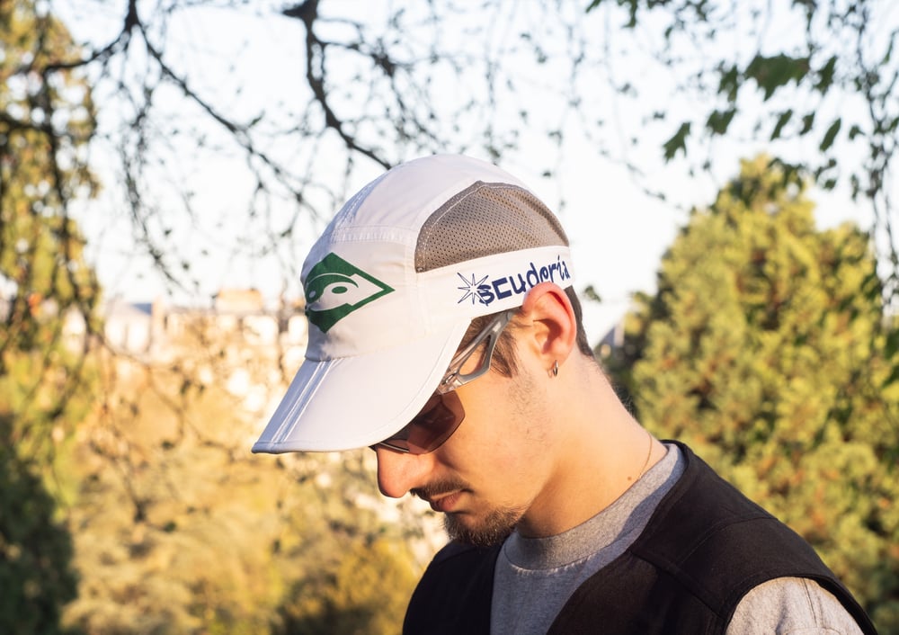 Image of Casquette PISTAGE blanche