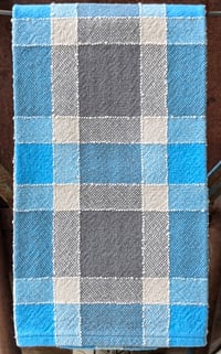 Image 4 of "Sea Mist" 100% Cotton Handwoven Towel
