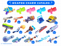 Image 5 of splatoon weapon charms 