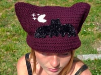Image 2 of Bat and Moon hat