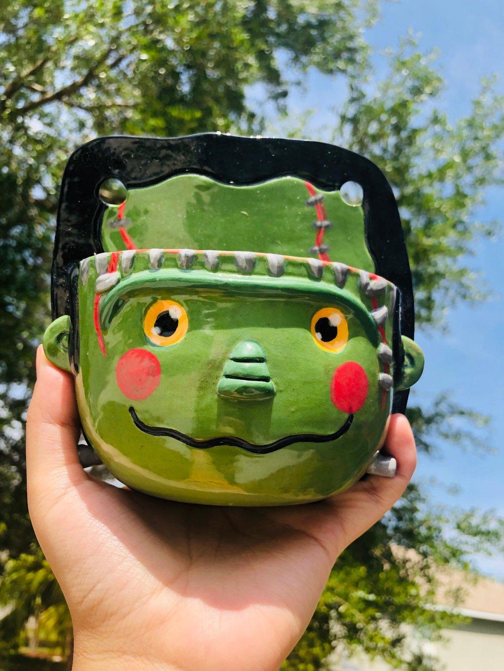 Image of Frankenstein’s Monster Planter