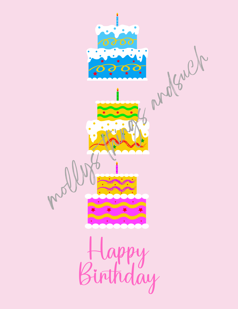 Image of Printable Birthday Journal