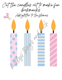 Image 4 of Printable Birthday Journal