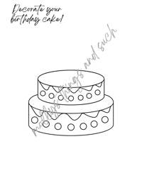Image 5 of Printable Birthday Journal
