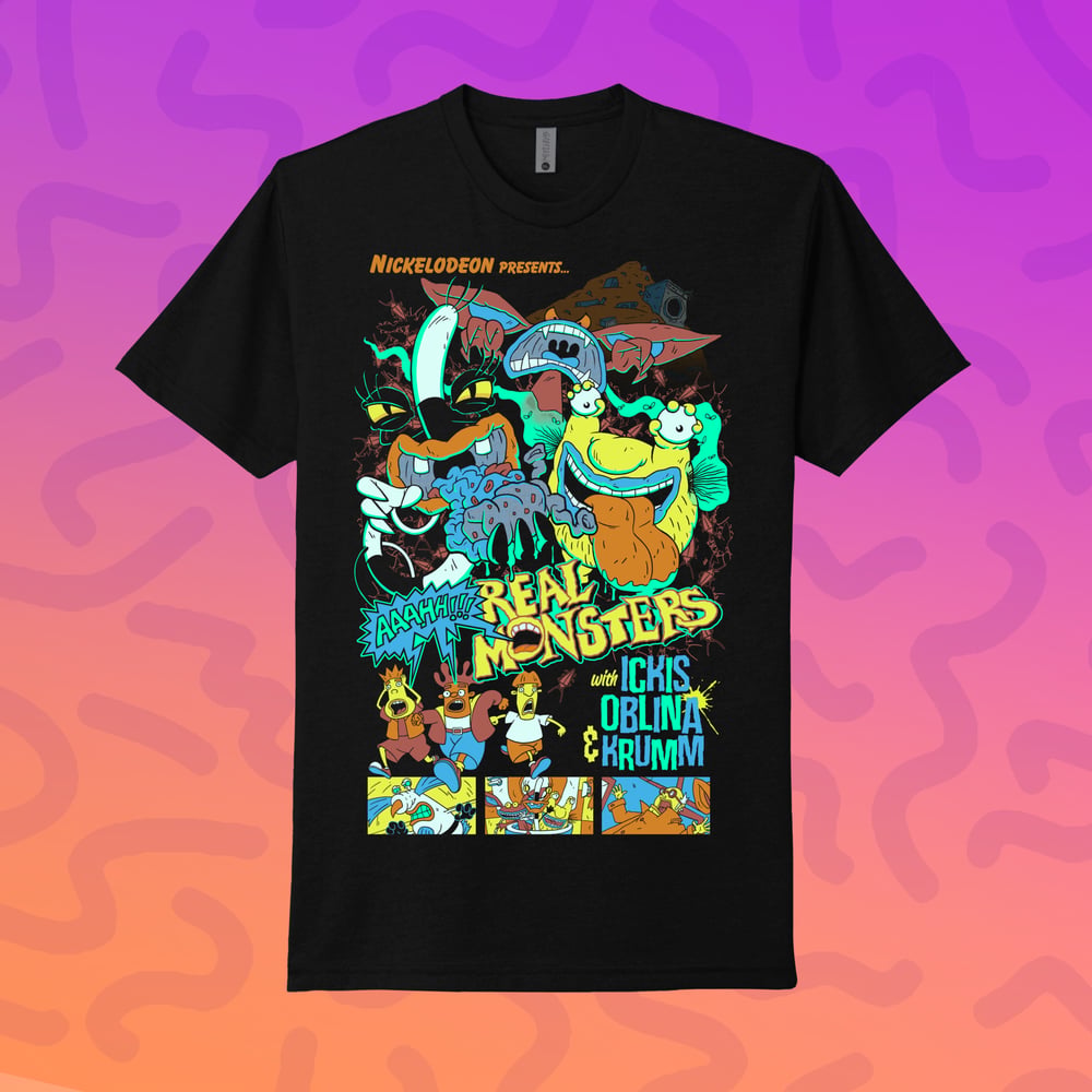 Image of AAAHH!!! - BLACK SHORT SLEEVE - OPEN EDITION