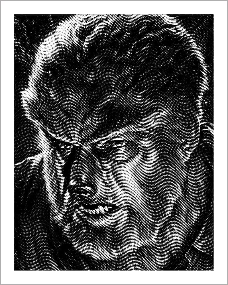 "Howl" - 8" x 10" limited edition letterpress