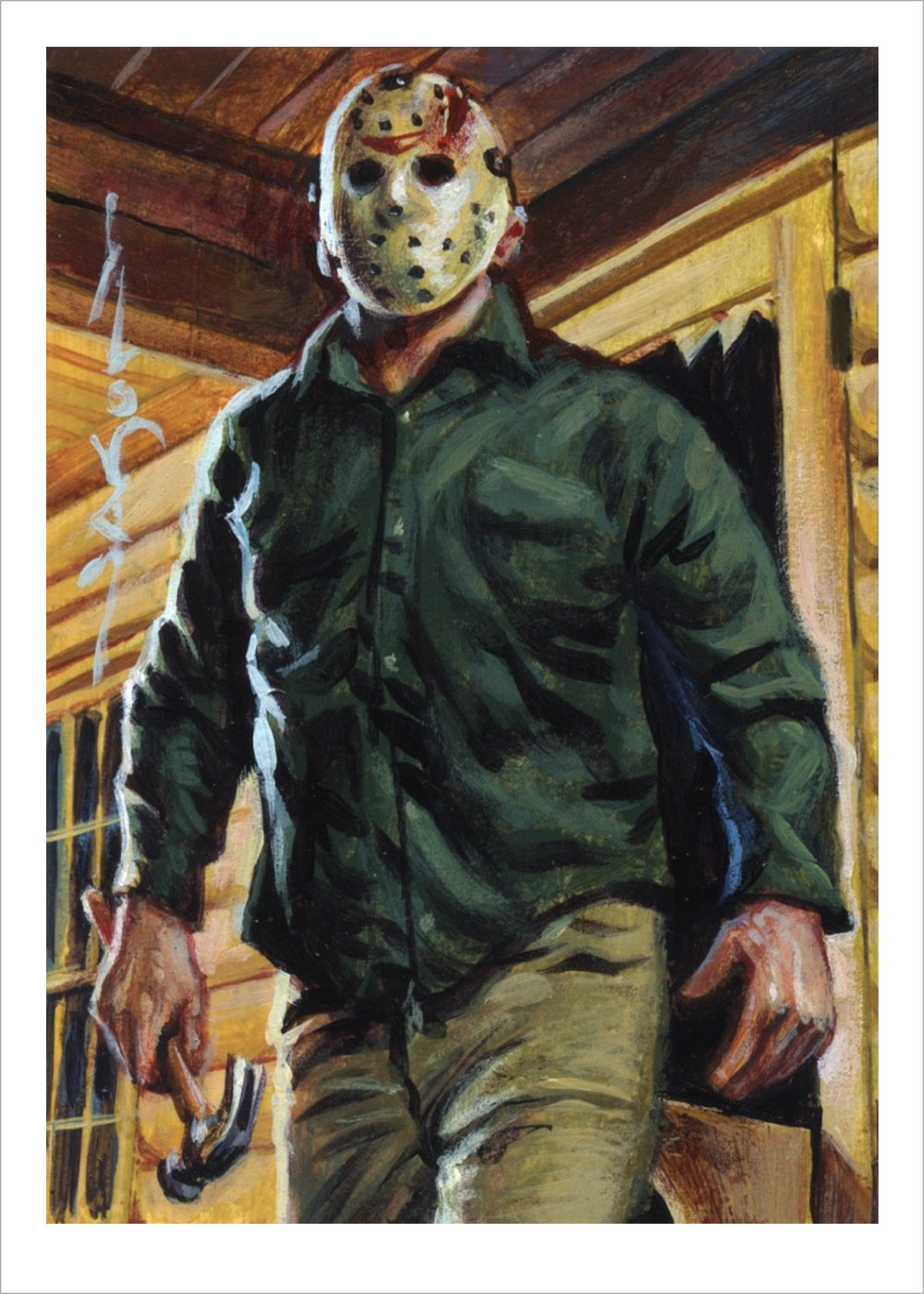 "Part 4" - 5" x 7"  limited edition gicleé
