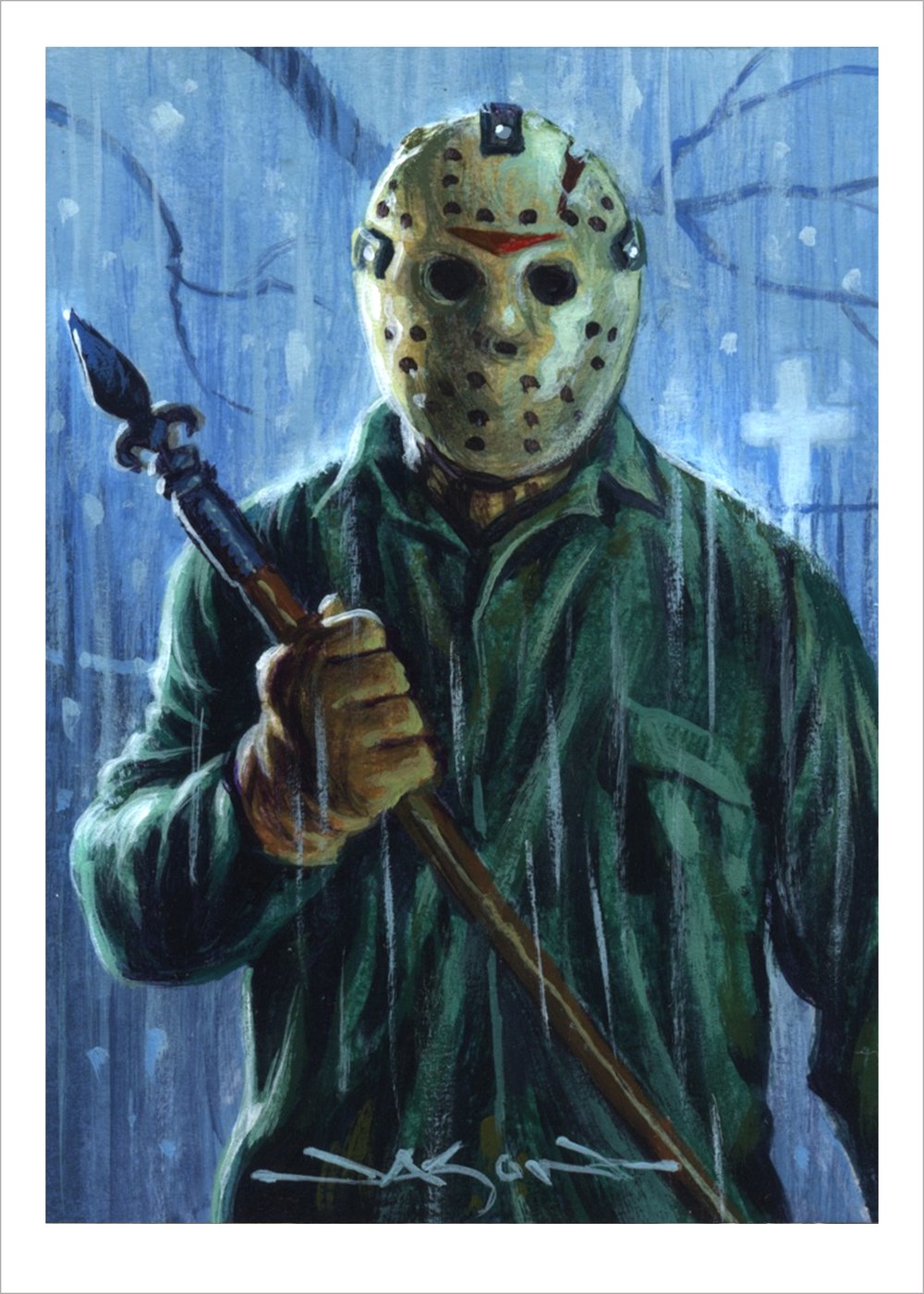 "Part 6" - 5" x 7"  limited edition gicleé