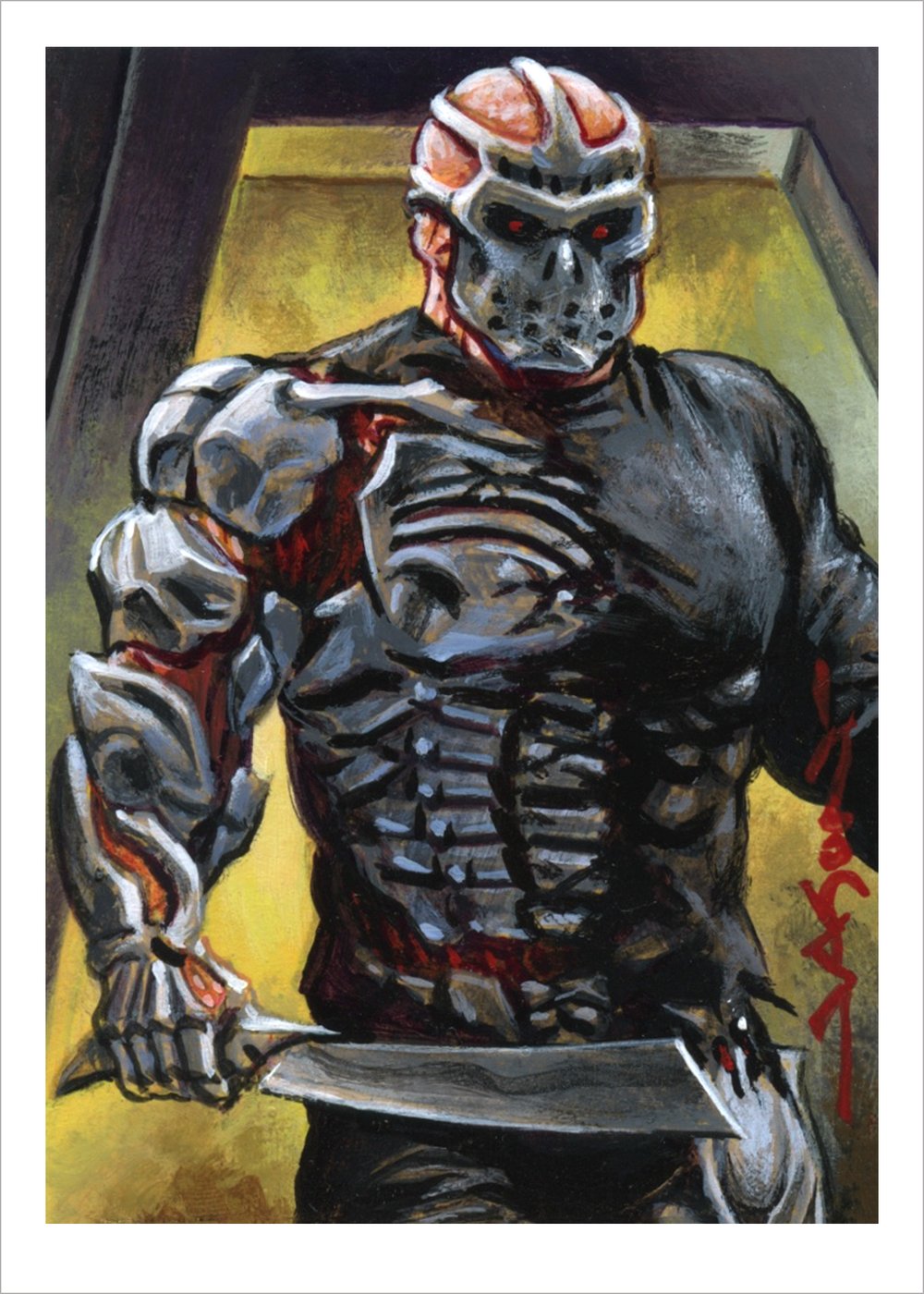 "Part 10" - 5" x 7"  limited edition gicleé