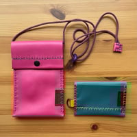 Image 3 of Bolso y monedero rosa