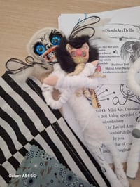 Image 3 of Mini me doll craft kit. Make your own unique hand made custom rag doll family