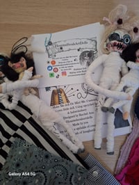 Image 6 of Mini me doll craft kit. Make your own unique hand made custom rag doll family