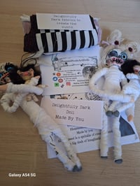 Image 7 of Mini me doll craft kit. Make your own unique hand made custom rag doll family