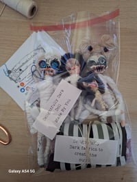 Image 1 of Mini me doll craft kit. Make your own unique hand made custom rag doll family