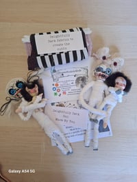 Image 2 of Mini me doll craft kit. Make your own unique hand made custom rag doll family