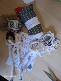 Image 7 of Crafting kit doll making mini me make your very own unique doll. Pattern doll making craft kit.