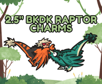 Image 2 of BKDK Raptor Charms (Seamless)