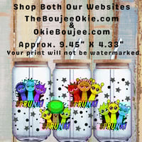 Sprunki Double Sided Uv Dtf Wrap W0620