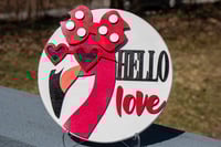 Image 1 of Flamingo Sign