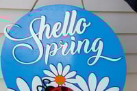 Image 4 of Hello Spring Door Sign