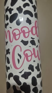 Image 1 of Moody cow tumbler