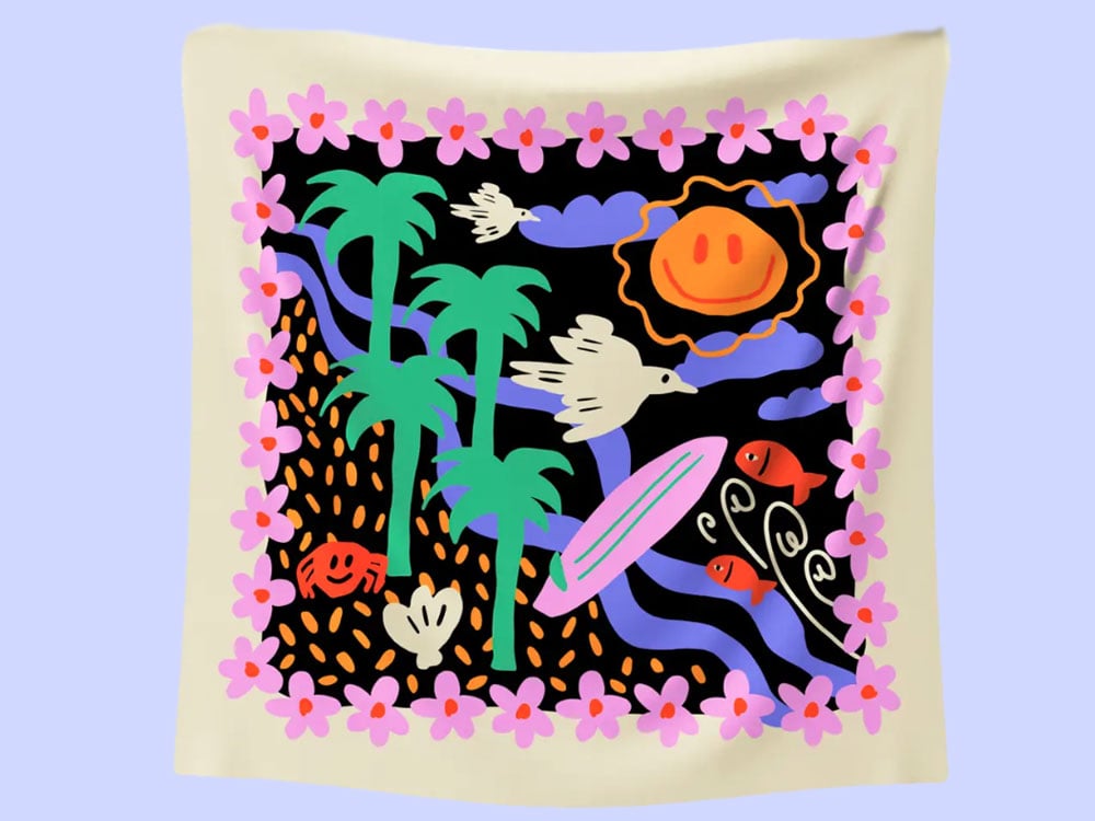 Image of BANDANA Playita White