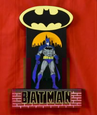 Image 1 of Batman 3D Wooden Diorama Wall Décor