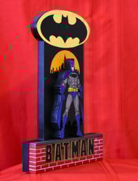 Image 3 of Batman 3D Wooden Diorama Wall Décor