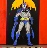 Image 4 of Batman 3D Wooden Diorama Wall Décor