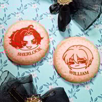 Image 2 of Moriarty the Patriot  (Buttons, Keychains, and Prints)