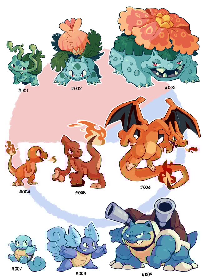 8.5"x11" Starter family prints