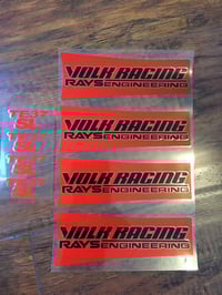 Image 1 of Rays TE-37 SL|Wheel Sticker