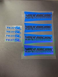 Rays  TE-37SL|Wheel  Stickers