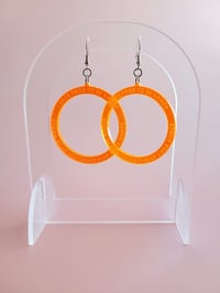 Image 4 of Unapologetically Khmer & I Have Pride To Be Khmer Multicolor Hoops