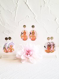 Image 2 of Divine Satrey 2.0 Oval Earrings