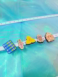 Image 8 of Mini Maple Wood Pins (assorted)