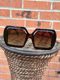 Image 1 of Tortoise Square Sunglasses 