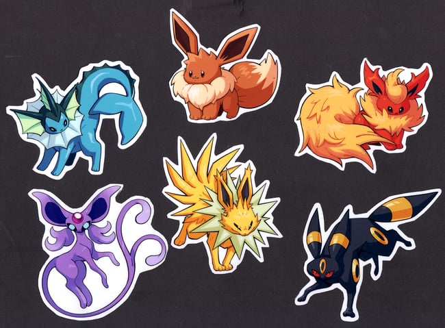 Eeveelution and Other Poke-Stars packs