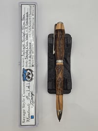 Image 3 of Antique Layered Exotic Wood Pen