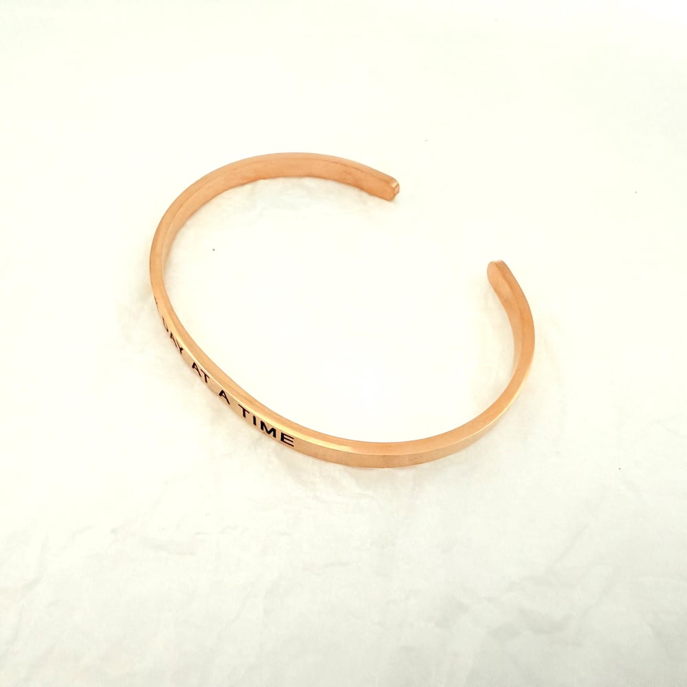 Image of One Day At A Time Inspiring bracelet